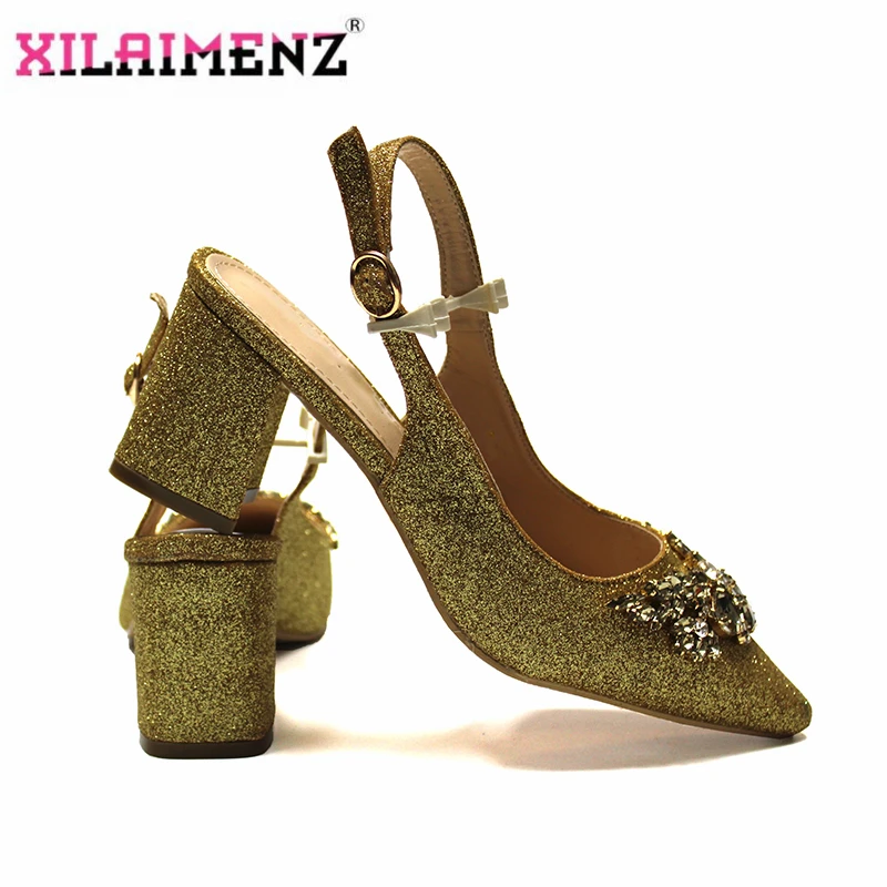 Ins/модные новые поступления Лидер продаж Итальянские женские туфли в комплекте с