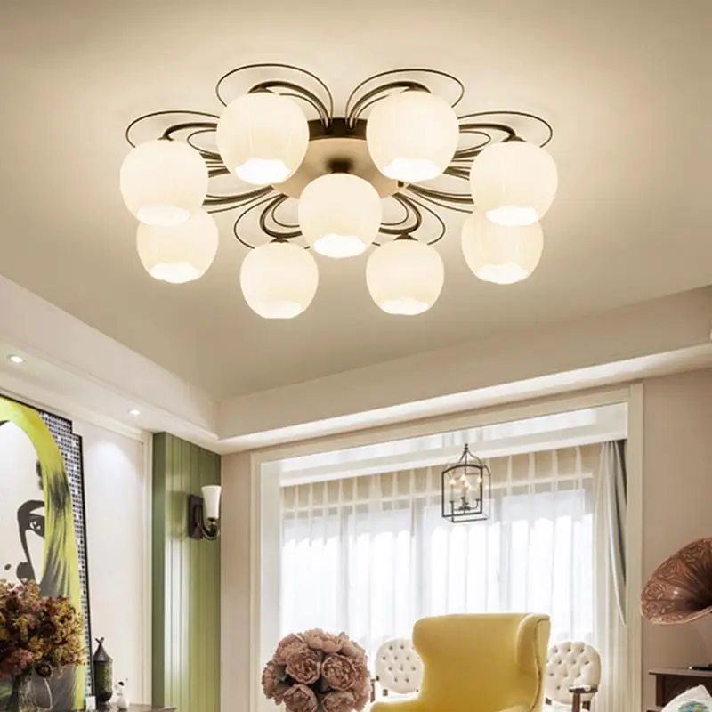 Lustre Candeeiro для гостиной лампа Lampen современный домашний светильник ing Lampara Techo Plafonnier