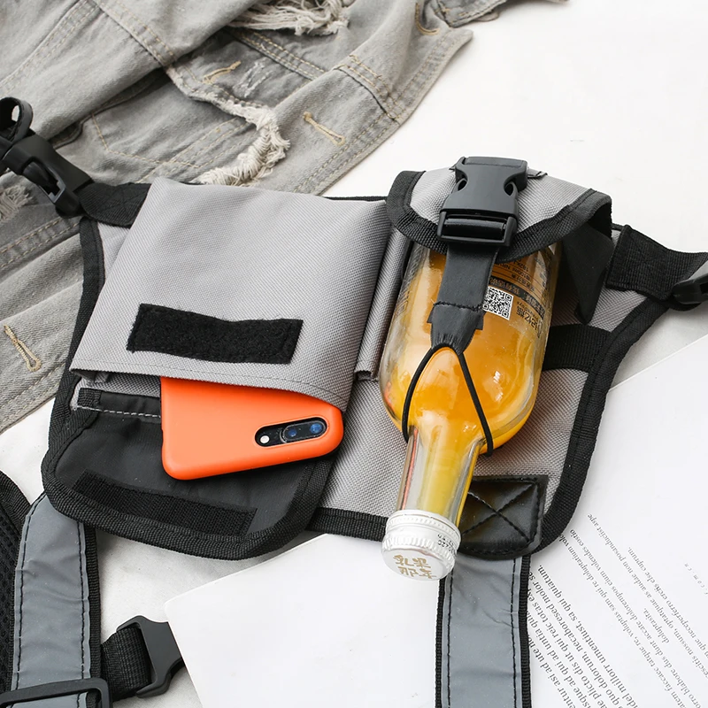 Мужская сумка для бега женский рюкзак жилет держатель скрытый пояс денег военный