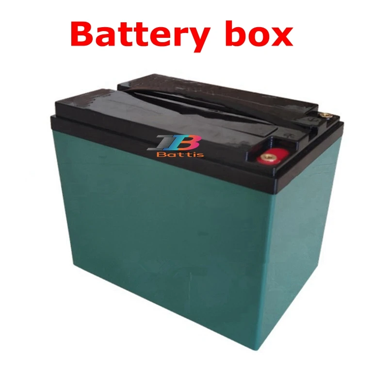 12v 50Ah Высокое качество ABS контейнер под элемент питания батарея чехол for12V 60Ah 30Ah 25Ah