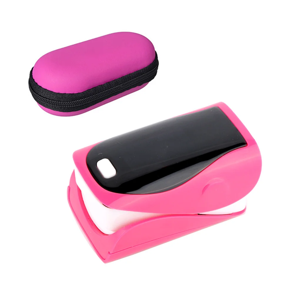 SH-K3-pink-bag RZ Пульсоксиметр для пальцев, оксиметр для измерения артериального давления, медицинский уход, pr-сигнализация, медицинское оборудование, пульсоксиметр, Пульсоксиметр - Color: SH-K3-pink-bag