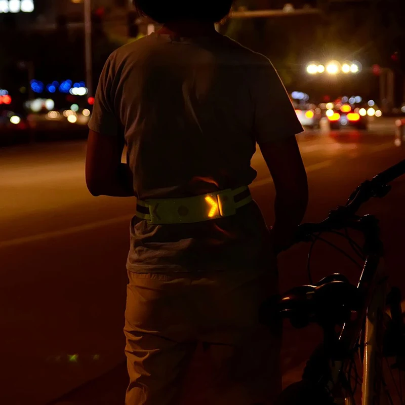 

XANES Waist Belt Band Turn Signal Running Outdoor Climbing Motorcycle Cycling Bike Bicycle Torch Lantern Lamp Spotlights