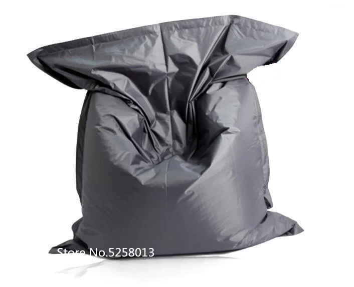 Темно серый водонепроницаемый стул мешок для улицы и помещения Кресло