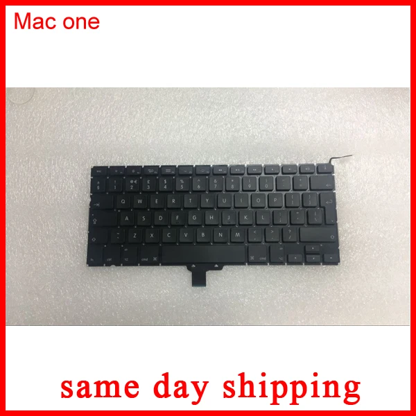 Новинка замена английской клавиатуры A1278 для Macbook Pro задсветильник ка + винты 2009 2010