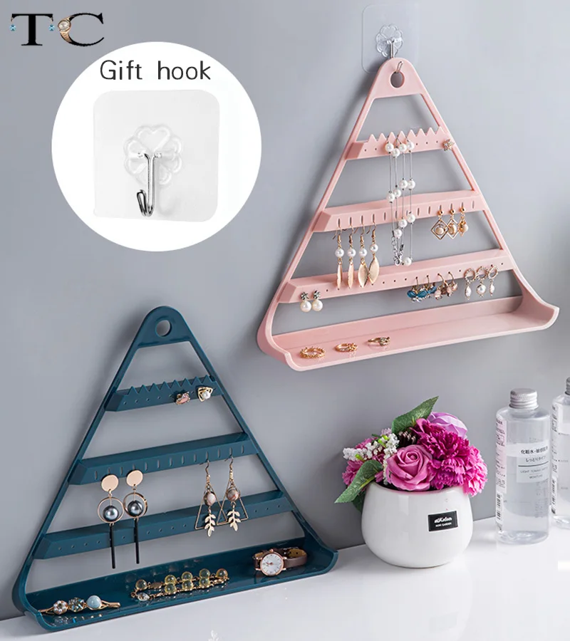 Треугольная стойка для украшений креативный стеллаж демонстрации ювелирных