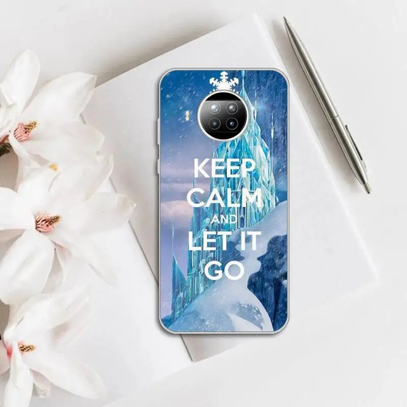 

Keep calm interesting word Phone Case Transparent for Xiaomi mi note 10 8 9 t HUAWEI p30 40 11 Samsung S 8 9 10 20 pro lite