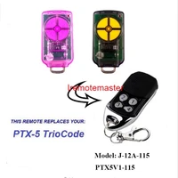 for ptx 5 v1 triocode garage door remote control replacement 433 92mhz