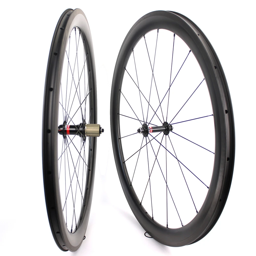 ELITEWHEELS Road 700c велосипед Wheelset карбоновые колеса Трубчатые клинчер бескамерные Novatec