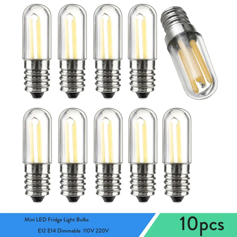 Light Bulbs Ampoule E12 E14 Dimmable Vintage Filament Lights