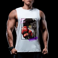 megalobox fitness gyms bodybuilding hooded tank top workout mens sportswear comfortable breathable sleeveless vest sweatshirt