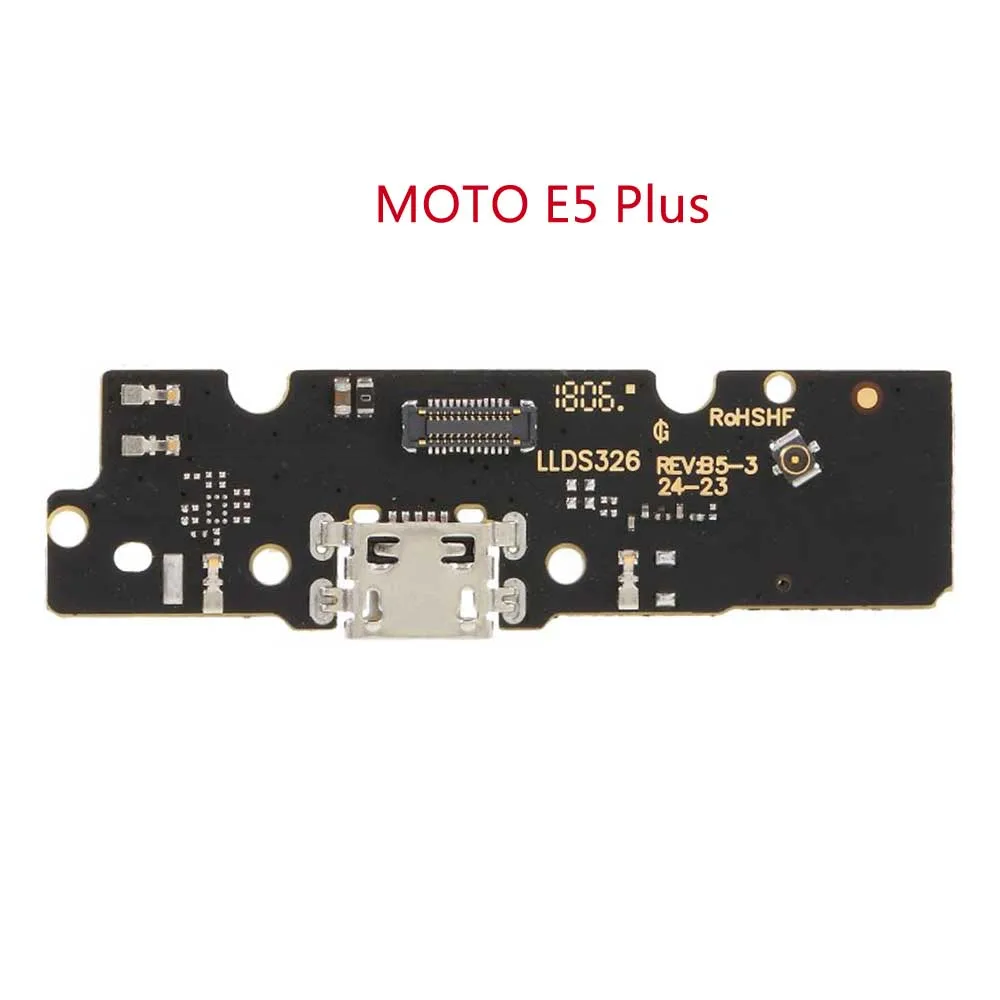 Для Moto E5 Plus плата с зарядным портом для Motorola Мобильный телефон Flex замена кабелей