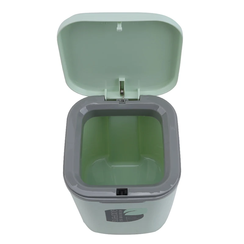 Креативная мини мусорная корзина 3 цвета пластиковое ведро мусорное мусорные