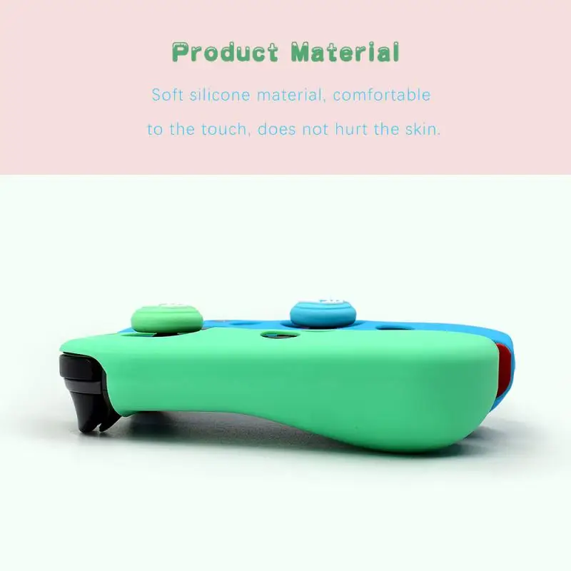 Мягкий силиконовый чехол контроллеры многофункциональный для Nintendo Switch Joycon Animal