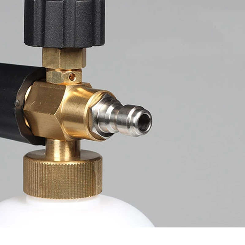 

Pressure Washer Snow Foam Lance, Pressure Washer Soap Sprayer for Karcher K Pressure Foam Gun- Brass Thread Connection