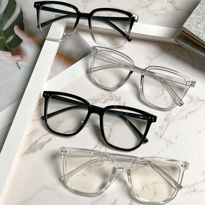 

1pcs Retro Anti Blue Ray Computer Glasses Women Round Eye Glass Men Blue Light Blocking Fashion Eyewear Optical Frames