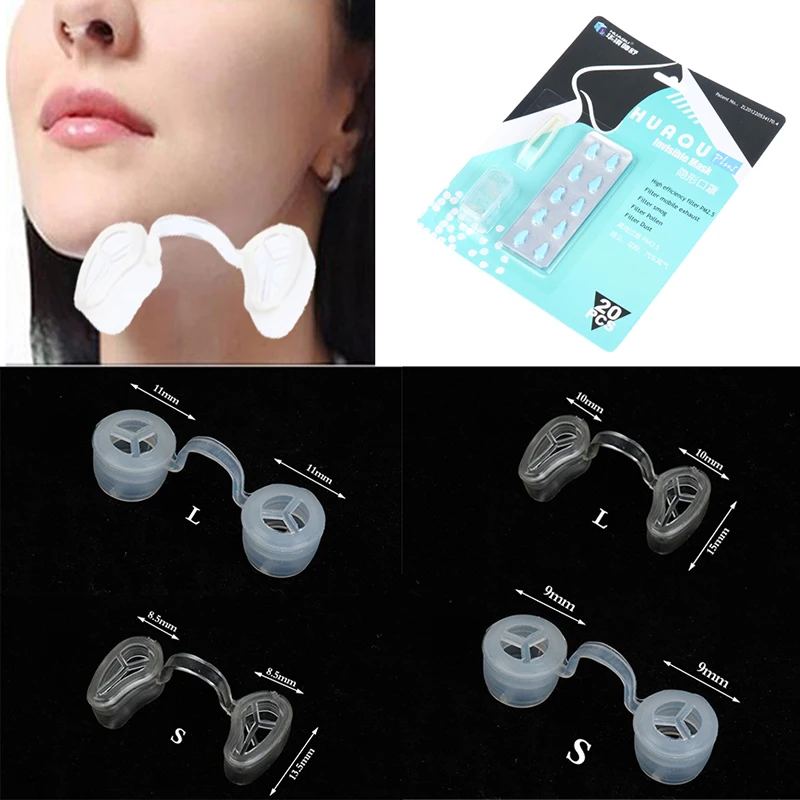

Silicone Gel Nose Invisible Nasal Filter Anti Air Pollen Allergy Dust Filter New