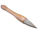 Негабаритная кисточка ручка бычий Рог держатель Китайская традиционная каллиграфическая ручка профессиональная живопись супер большой размер кушетка медведь