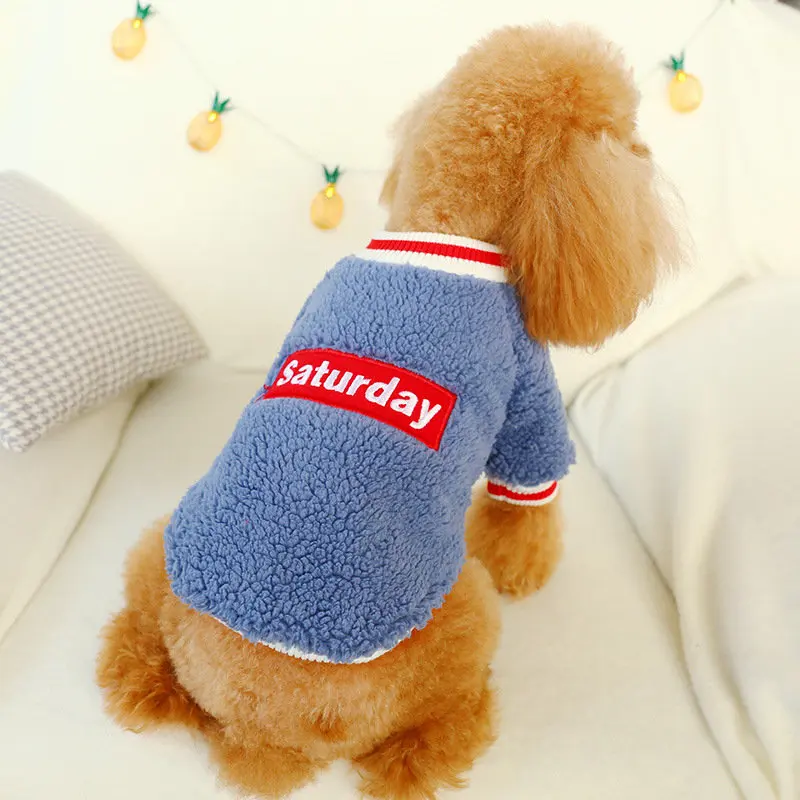 Милая теплая куртка для домашних животных комбинезон одежда собак маленьких