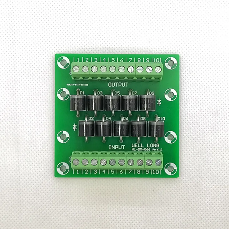Защитная Клеммная колодка диода 6A10 6A/1000V.|Регуляторы напряж./стабилизаторы| |
