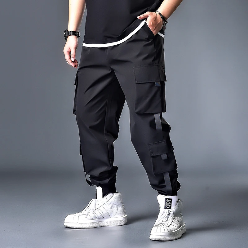 

7XL 6XL 5XL XXXXL Pockets Cargo Harem Pants Mens Casual Joggers Baggy Tactical Trousers Harajuku Streetwear Hip Hop Fashion Swag