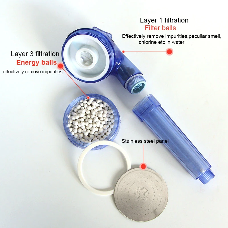 Регулируемая головка для душа высокого давления 3 функции | Обустройство дома