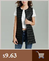 Winter vest women long vest Casual Slim thick warm Autumn hooded sleeveless waistcoat long zipper winter vest female M-3XL