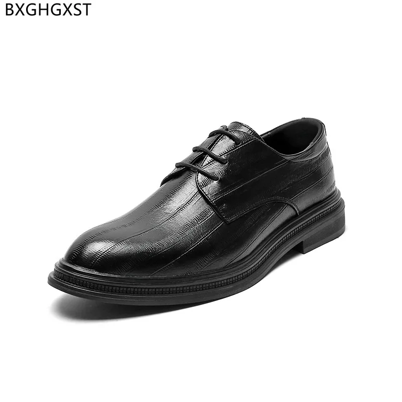 

Formal Mens Dress Shoes Italian Oxford Leather Shoes Men Black Office Shoes for Man 2022 Chaussures De Homme Zapatos De Hombre