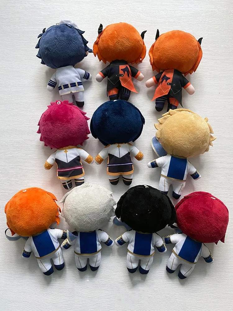 Relleno Es Idol de peluche colgante, juguetes Ensemble de estrellas Ogami Koga Amagi Rinne Himeru Tomoe Hiyori, mu&ntilde;ecas coleccionables, bolsa, anillo, juguete de regalo-4