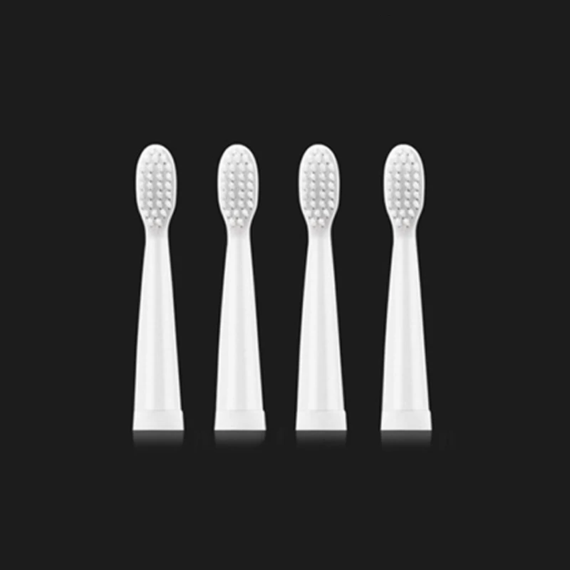White Brushhead Мощная ультра звуковая электрическая зубная щетка USB зарядка перезаряжаемая зубная щетка моющаяся электронная отбеливающая зубная щетка - Color: White Brushhead