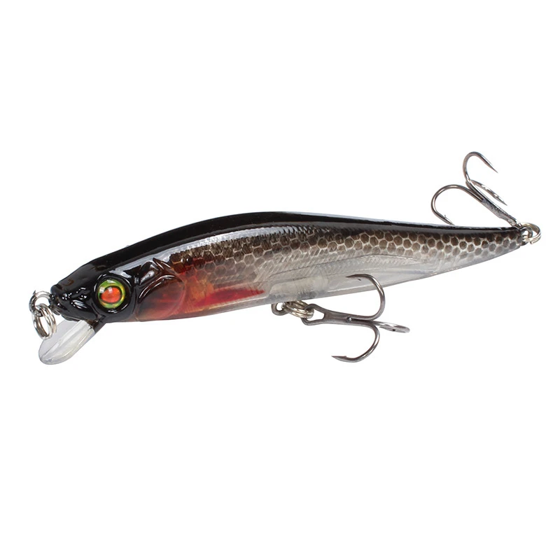 

8pcs/lot Floating Minnow Fishing Lure Wobblers 10.5cm 10g Hard Artificial Bait Quality pesca Crankbait Carp Pike Fishing Tackle