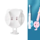 Креативные настенные держатели для электрических зубных щеток, подставка без следов, органайзер для зубных щеток, компактные аксессуары для ванной комнаты