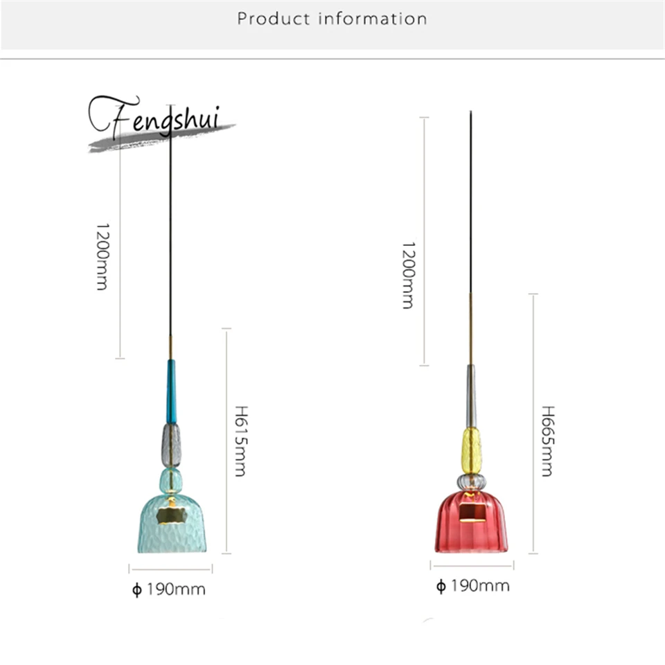 

nordic retro Macaron Glass Pendant Lights lighitng Bedroom Living Room LOFT LED Pendant Lamp Restaurant cafe decor hanging lamps