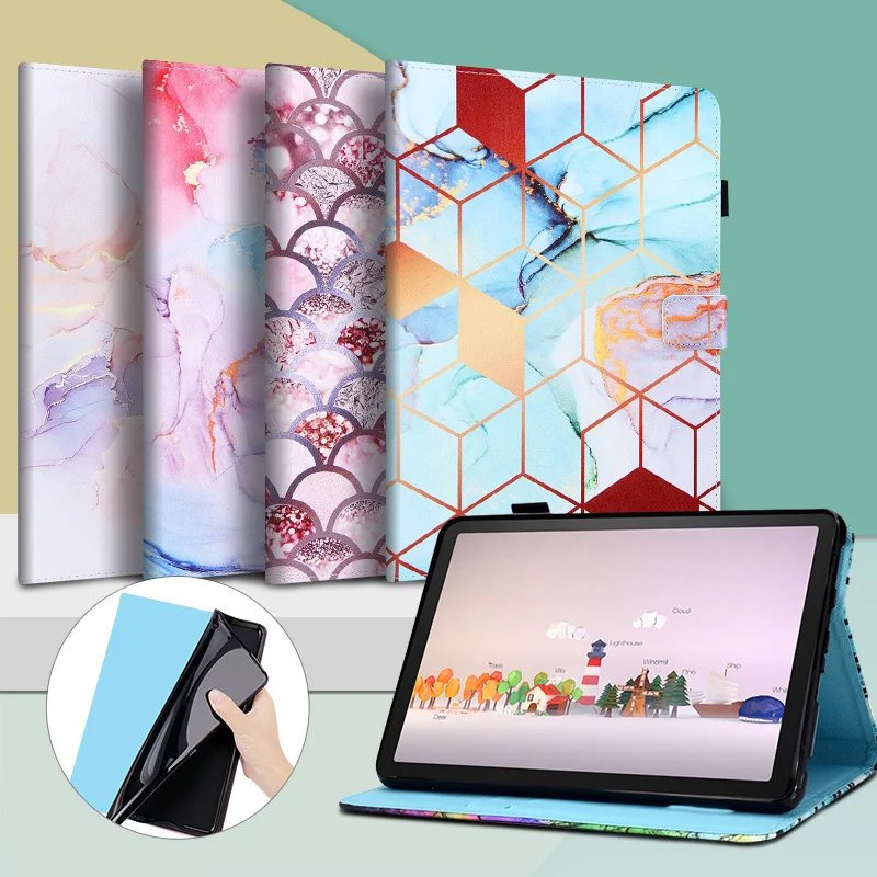Чехол-подставка для Huawei Matepad T10S 10 1/T10 9 7/T5 AGS2-L09 из искусственной кожи