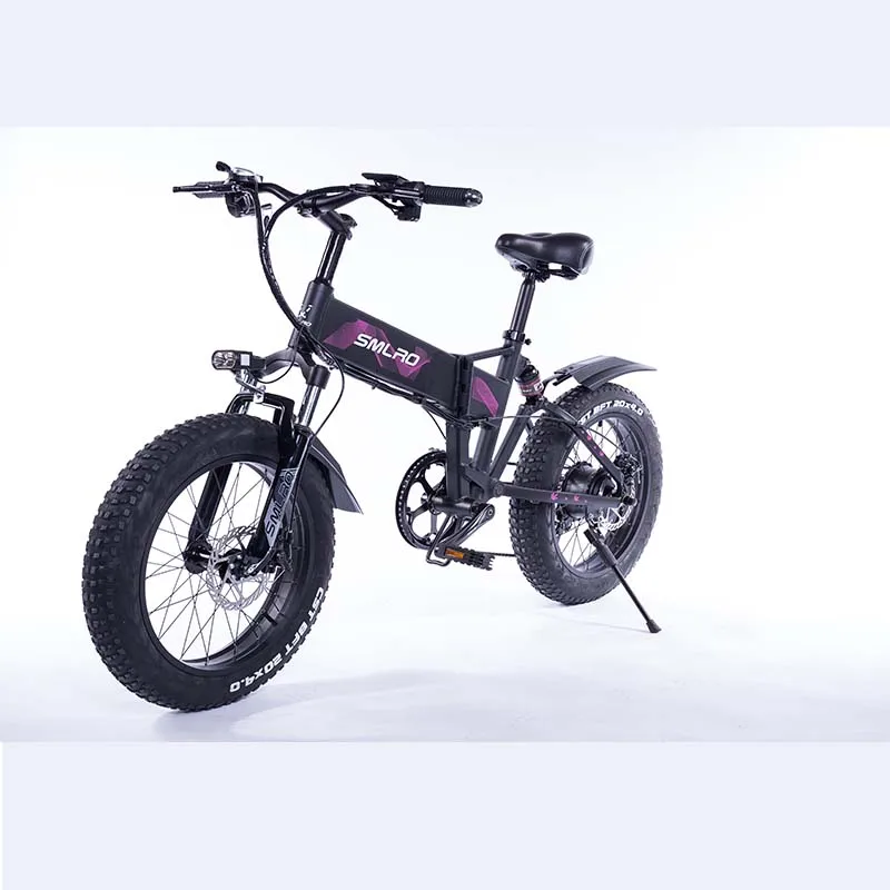 Verkaufen Falten Elektro-bike 1000W Motor Mit 48V 14Ah Samsung Abnehmbare Lithium-Ionen Batterie 20 Inch Ebike Fett Reifen Elektrische Fahrrad