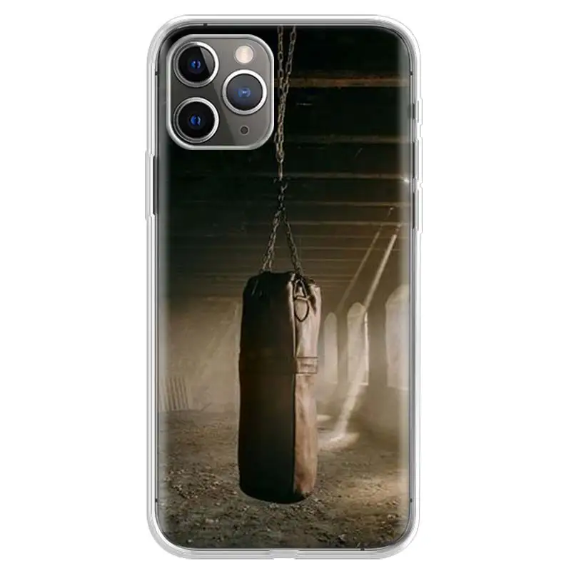 Боксерские перчатки для девочек чехол телефона iphone SE 5 5S 6G 6Plus 7 8 8Plus 11 Pro X XS XR MAX