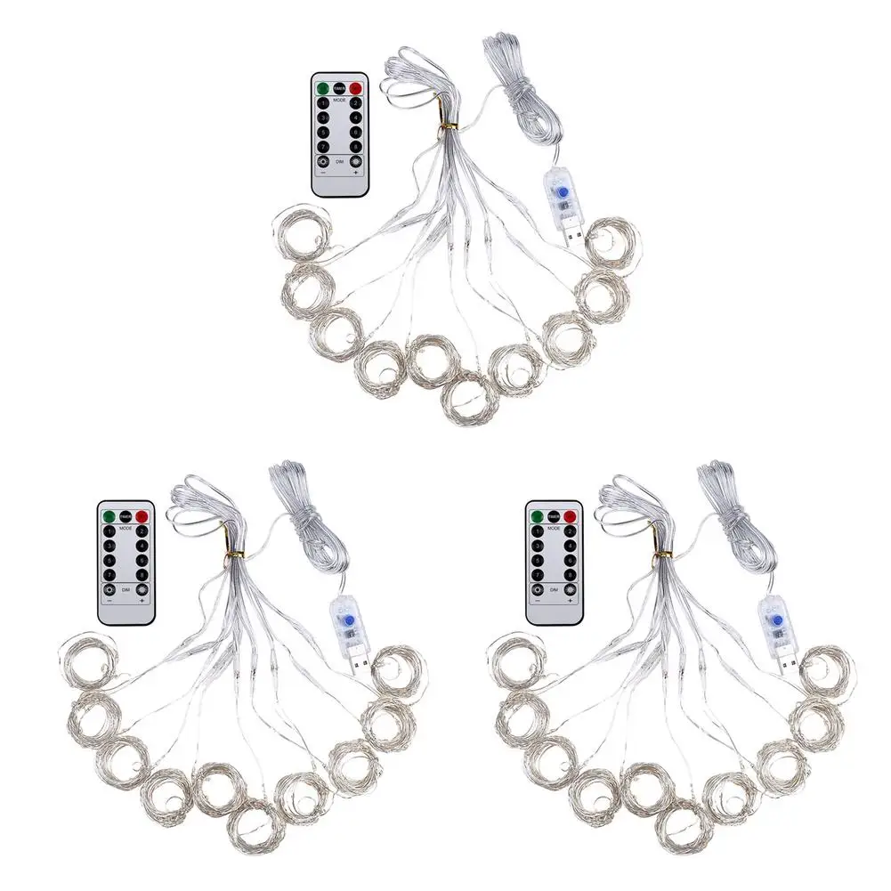 

LED String Lights Christmas Tree Decoration Lights Dimmable Mobile Phone App Remote Control Waterproof LED USB Lamp String Decor