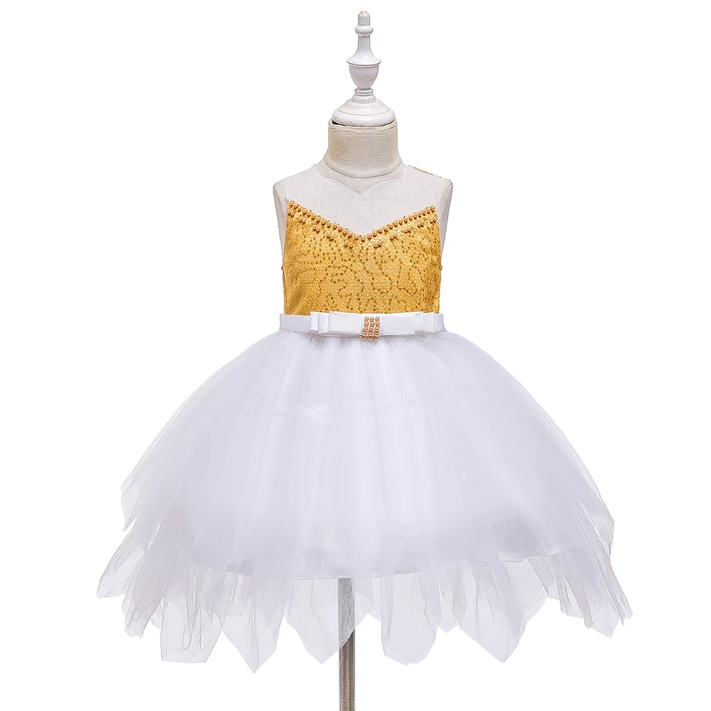 Детское кружевное платье Элегантное летнее для девочек |