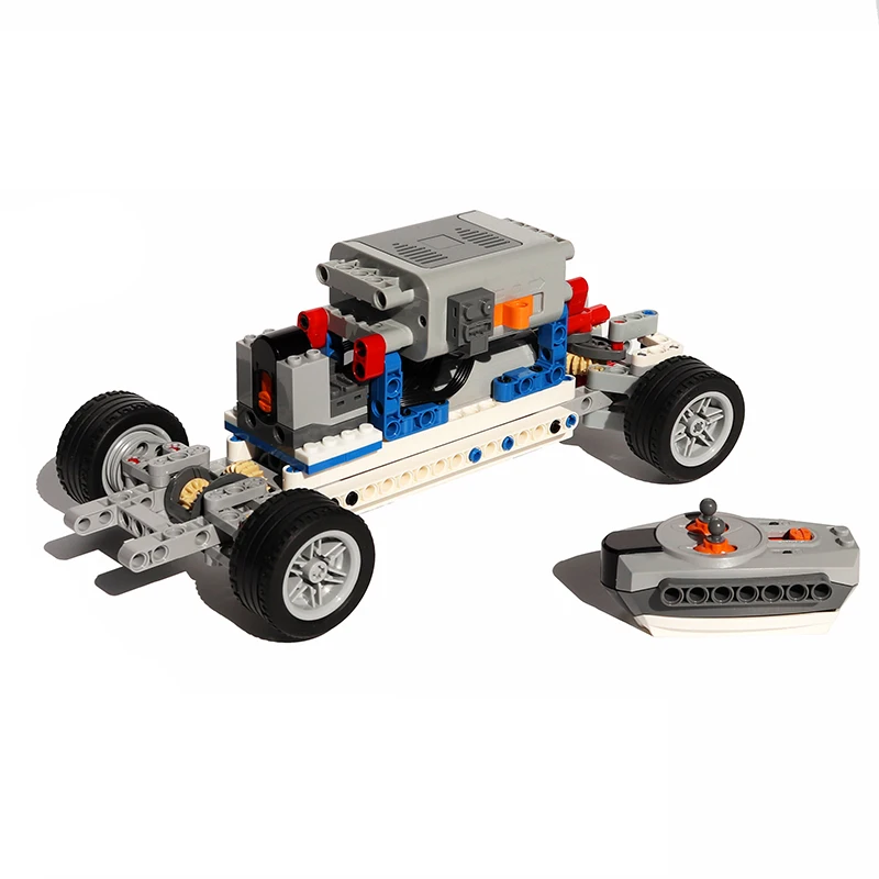 Новая техника совместима с Technic Bricks 9686 DIY Power Bulk строительный блок детский