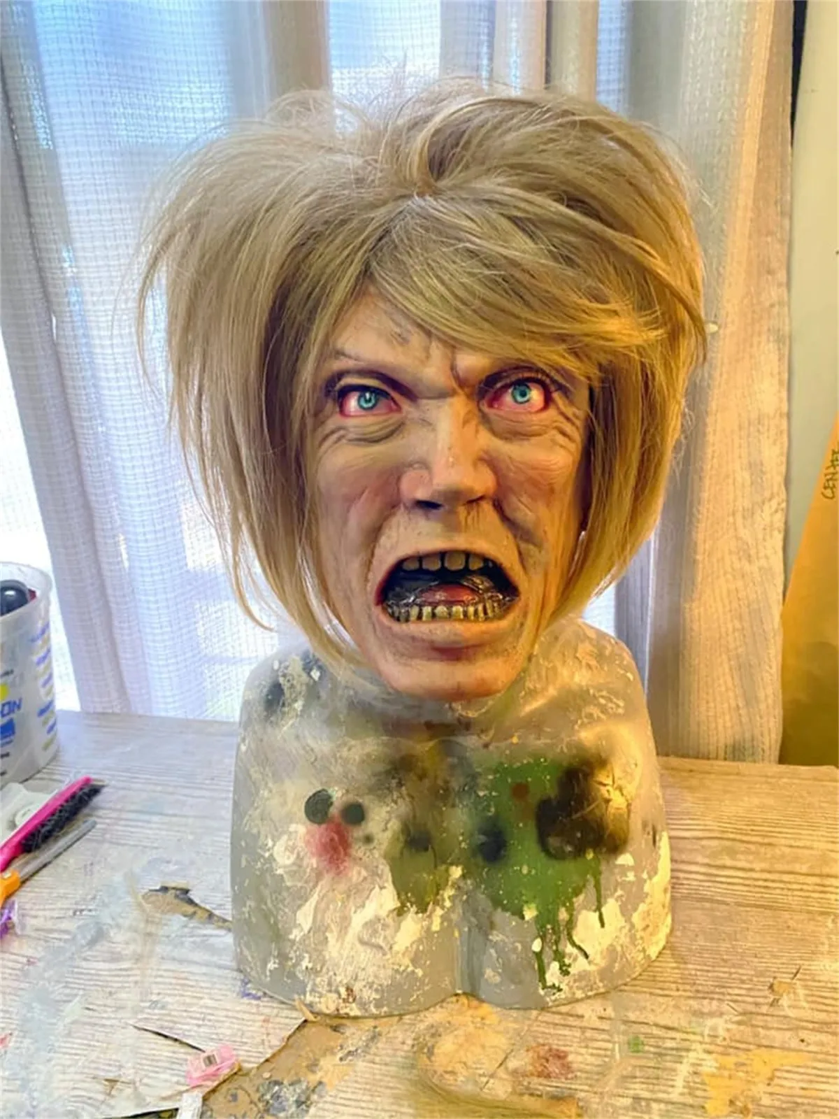 

2021 Halloween Another Me-the Elder Halloween Holiday Funny Masks Supersoft Old Man Adult Mask Practical Jokes Decoration