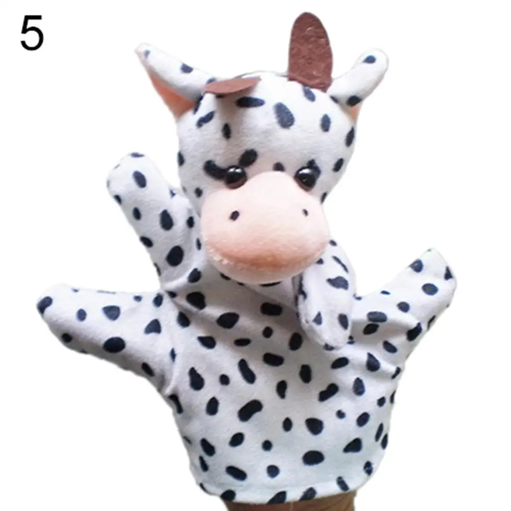 

Delicate Baby Child Zoos Farm Animal Hand Glove Puppet Finger Sack Plush Toy Animal Hand Glove Puppet Finger Sack Plush Toy