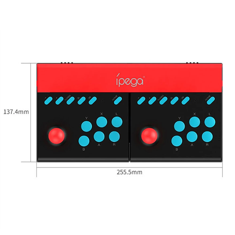 

ipega Dual Player Turbo Joystick Gamepad Game Controller for Nintend Switch/Switch Lite Type-C Console Game Controller
