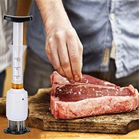2 in 1 meat tenderizer marinade injector barbecue seasoning sauce injectors kitchen tools gadgets bbq cooking accessories
