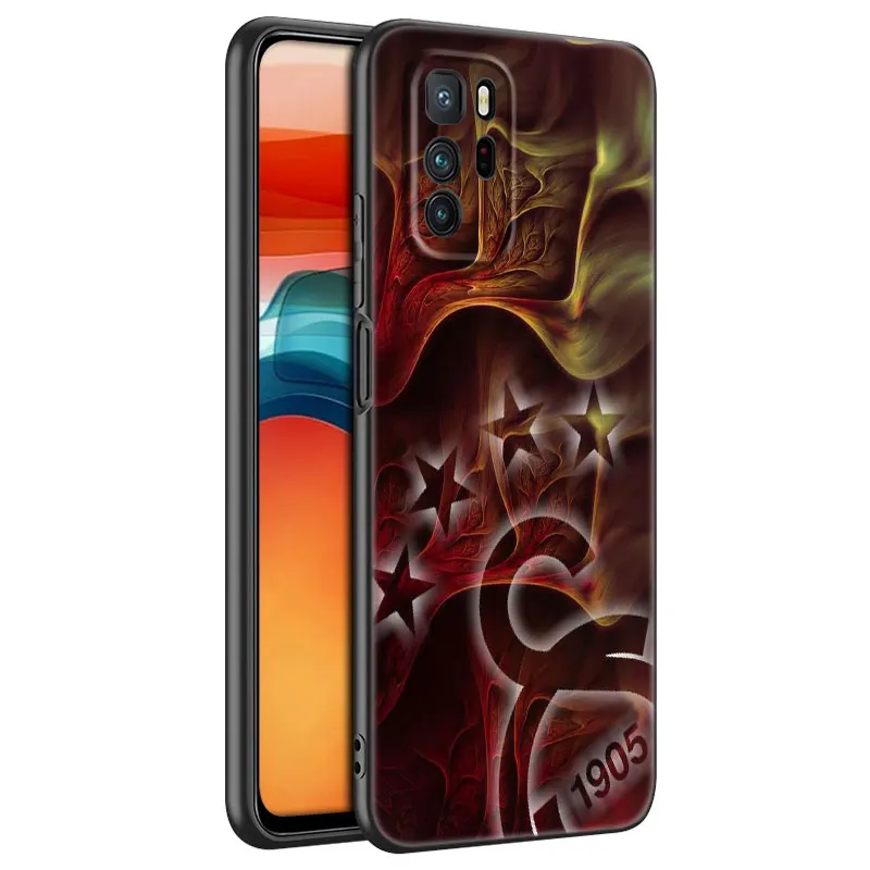 Силиконовый чехол с турецким флагом для Xiaomi Redmi Note 10 9 Pro Max 10s 9s 8 8A 7 9C 9A 9T 10T мягкий