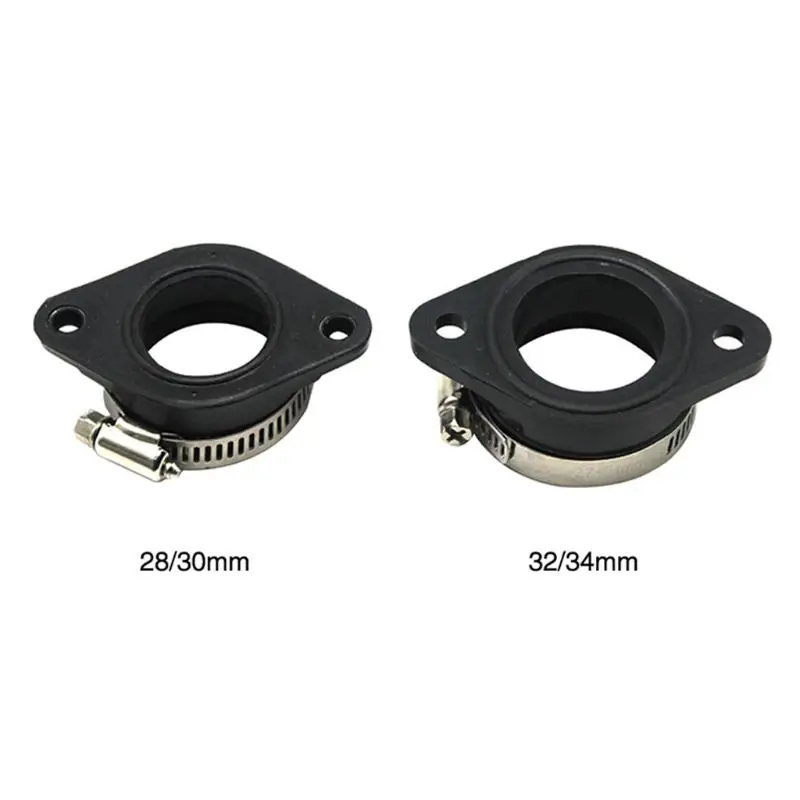 

Motorcycle Carburetor Adapter Inlet Intake Pipe Rubber Mat Fit on PWK 28/30mm 270E