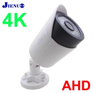 JIENUO 4K AHD Camera CCTV Security Surveillance TVI CVI CVBS Infrared Night Vision Indoor Outdoor waterproof 8mp IR Hd Home Cam
