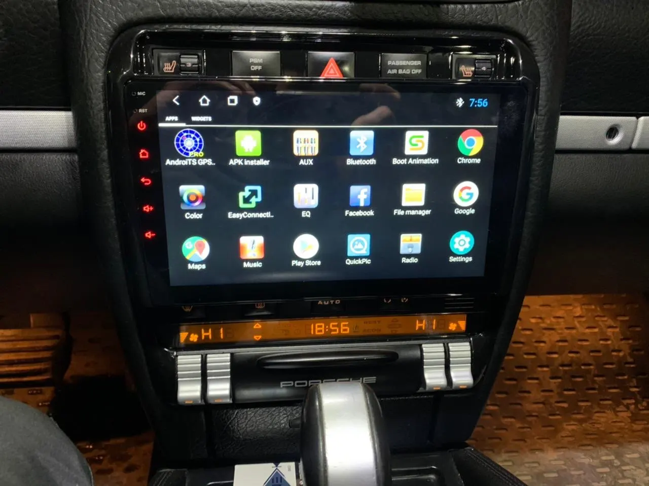 لبورش كايين 2003-2010 IPS128G أندرويد 10 مشغل أسطوانات للسيارة مشغل وسائط متعددة راديو Carplay لتحديد المواقع والملاحة الصوت والفيديو