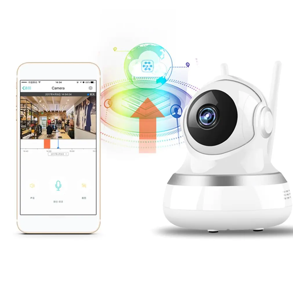Профессиональный маленький размер беспроводная 1080P Full HD WIFI IP Сетевая камера CCTV