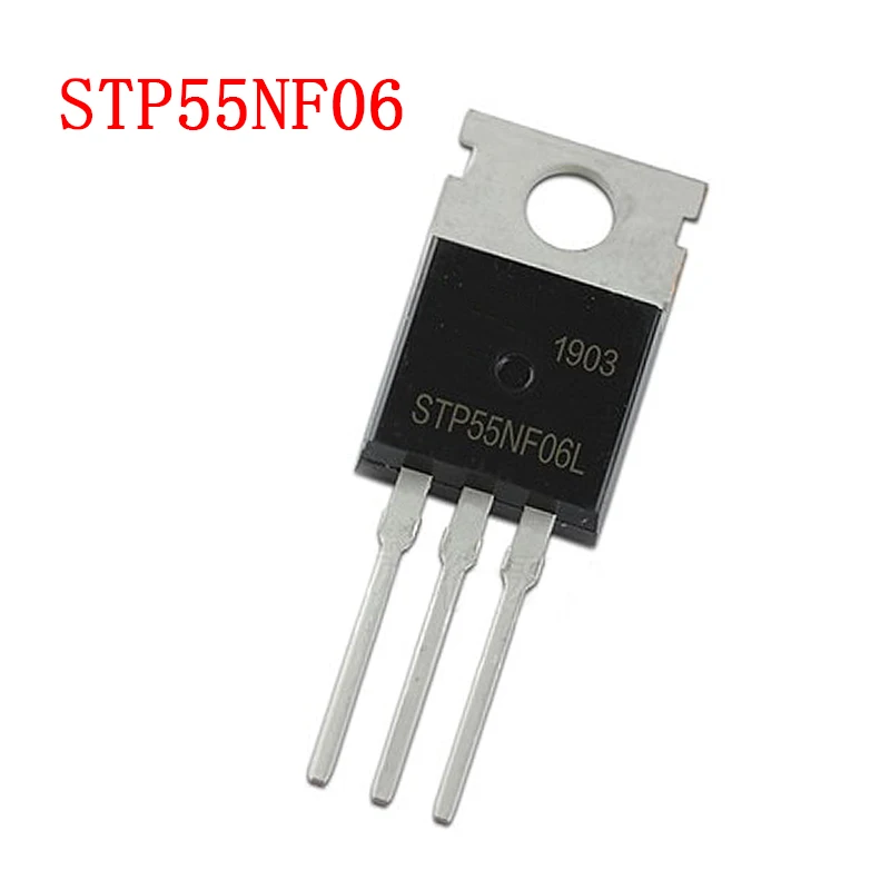 10 шт. STP55NF06 TO-220 P55NF06 TO220 55NF06 Новый МОП полевой транзистор |