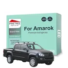 Комплект светодиодного освещения для салона Volkswagen VW Amarok 2010-2015 2016 2017, купольсветильник вая карта Canbus, без ошибок, 7 шт.
