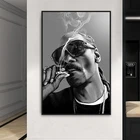 Снуп Догг плакат хип-хоп рэпер Холст Картина Гангстер рэп музыка ПЕВЕЦ принты знаменитости настенные картины для спальни домашний декор